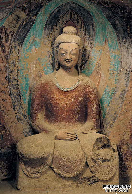 莫高窟小型张邮票