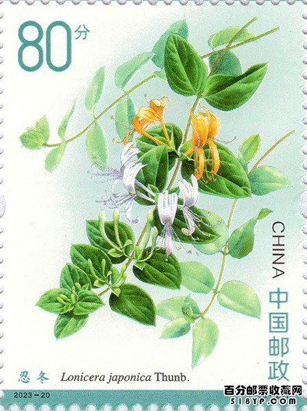 药用植物特种邮票